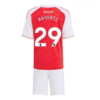 Billige Fotballdrakt Arsenal Kai Havertz #29 Replika Hjemmedraktsett Barn 2025-26 Kortermet (med bukser)
